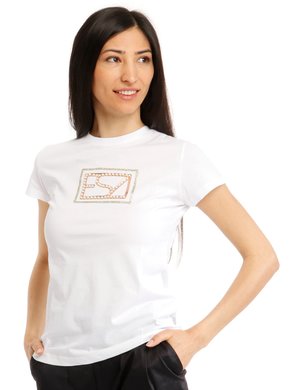 T-shirt Yes Zee da donna scontate - T-shirt Yes Zee con perline