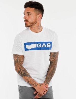 T-shirt uomo scontata - T-shirt Gas  con logo