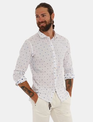 outlet camicia da uomo scontata - Camicia B-Style fantasia