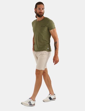 Outlet pantaloni uomo scontati - Bermuda B-Style in lino