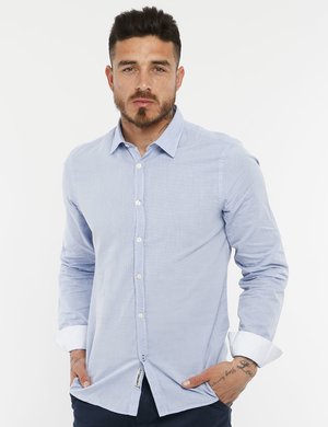 outlet camicia da uomo scontata - Camicia Fred Mello in cotone