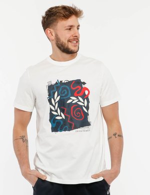 T-shirt uomo scontata - T-shirt Fred Perry stampata