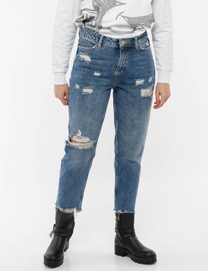 Jeans da donna scontati - Jeans Fracomina effetto strappato