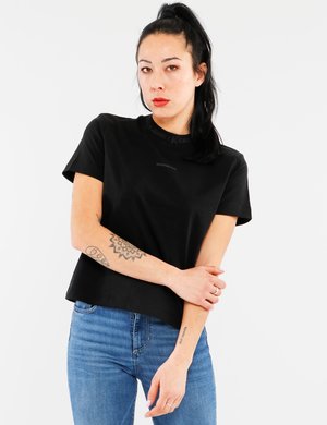 T-shirt da donna scontata - T-shirt Calvin Klein con collo elasticizzato