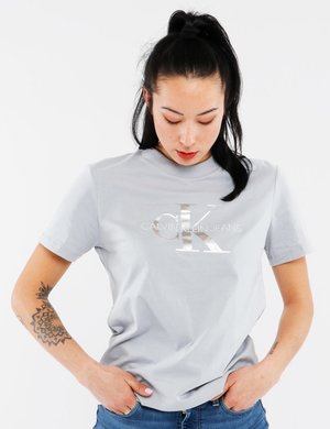 T-shirt da donna scontata - T-shirt Calvin Klein con logo