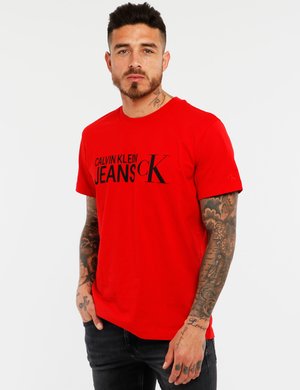 T-shirt Calvin Klein stampata