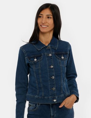 giacca donna scontata - Giacca Yes Zee in denim