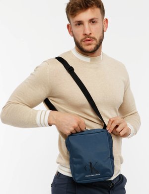 Calvin Klein uomo outlet - Tracolla Calvin Klein con zip