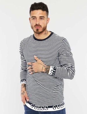 Guess uomo outlet - Maglia  Guess a righe
