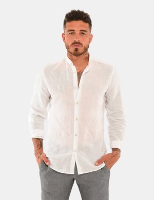 outlet camicia da uomo scontata - Camicia Antony Morato in lino e cotone