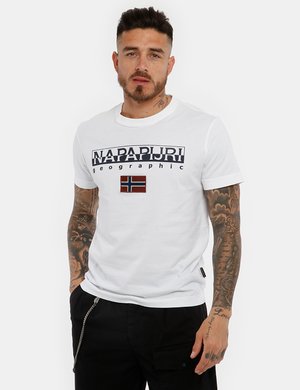 Abbigliamento uomo scontato - T-shirt Napapijri con logo