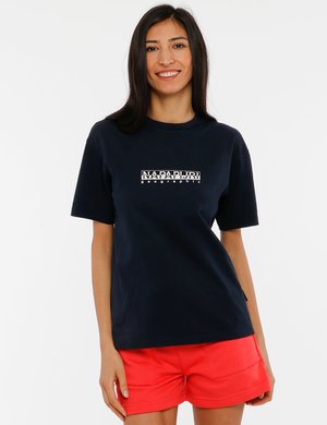 Abbigliamento donna scontato - T-shirt Napapijri con logo