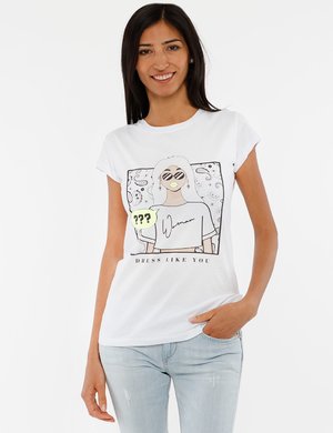 T-shirt da donna scontata - T-shirt Vougue in cotone