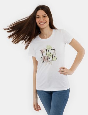 T-shirt Yes Zee con stampa floreale