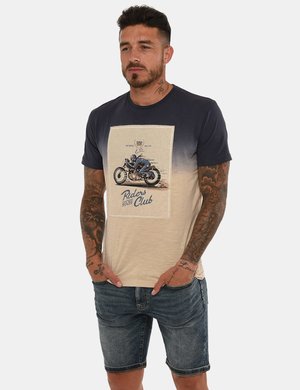 Yes Zee uomo outlet - T-shirt Yes Zee con applicazione