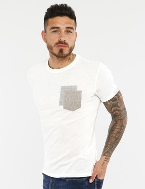 Yes Zee uomo outlet - T-shirt Yes Zee con taschino