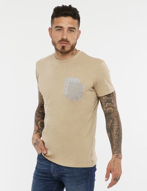 Yes Zee uomo outlet - T-shirt Yes Zee con taschino