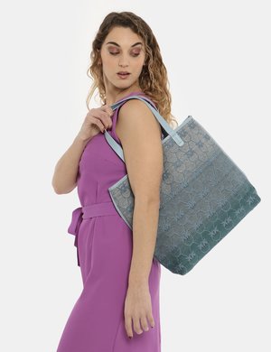 Accessorio moda Donna scontato - Borsa Pinko tessuto azzurro