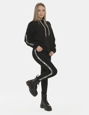 Abbigliamento donna scontato - Leggings Pyrex nero con glitter
