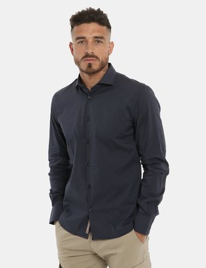 Yes Zee uomo outlet - Camicia Yes Zee blu navy