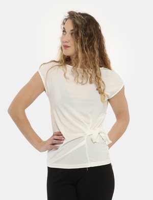 T-shirt da donna scontata - Top Vougue bianco