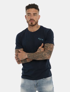 Fred Mello outlet - T-shirt Fred Mello blu