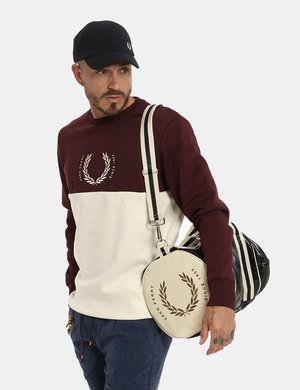 Fred Perry uomo outlet - Borsa Fred Perry bianca e nera