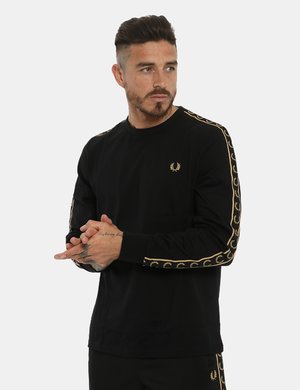 Fred Perry uomo outlet - Felpa Fred Perry nero