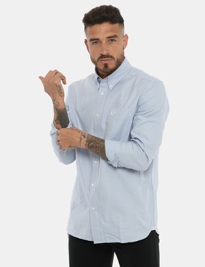 Fred Perry uomo outlet - Camicia Fred Perry azzurra