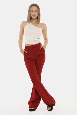 Pantalone Fracomina rosso