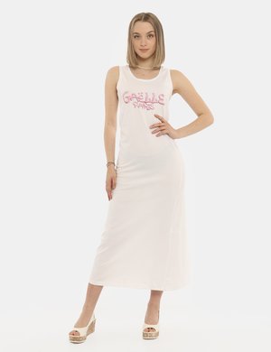 GAëLLE Paris donna outlet - Vestito Gaelle bianco lungo