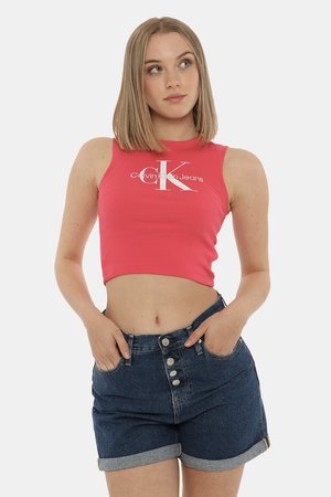 T-shirt da donna scontata - Top Calvin Klein rosa