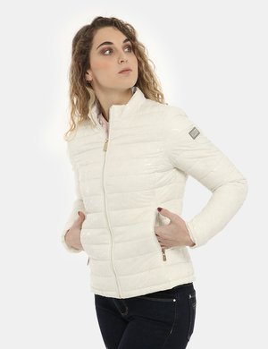 Giacche Yes Zee donna scontate - Giacca Yes Zee piumino bianco