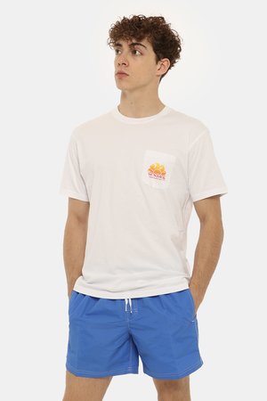Beachwear da uomo SUNDEK scontato - T-shirt Sundek bianco