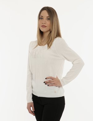 Maglie Yes Zee scontate donna - Maglia Yes Zee bianca
