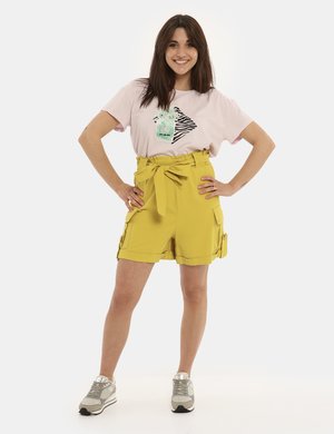 yes zee abbigliamento - Yes Zee outlet shop online  - Short Yes Zee giallo