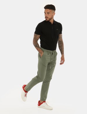 Abbigliamento uomo scontato - Pantalone Yes Zee verde militare