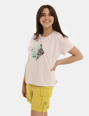 yes zee abbigliamento - Yes Zee outlet shop online  - T-shirt Yes Zee rosa