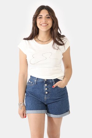 yes zee abbigliamento - Yes Zee outlet shop online  - T-shirt Yes Zee bianca
