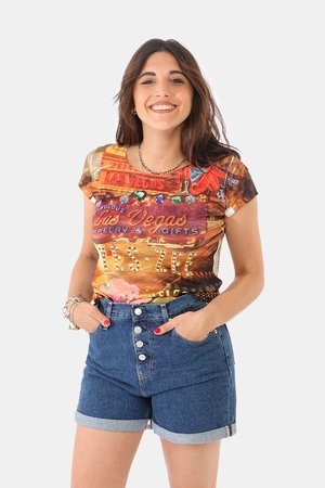 yes zee abbigliamento - Yes Zee outlet shop online  - T-shirt Yes Zee fantasia