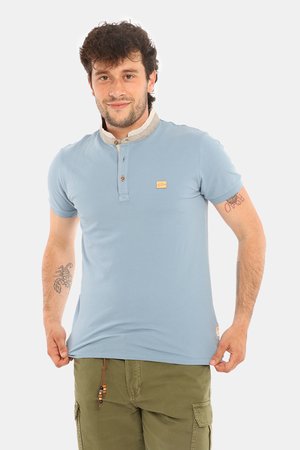 T-shirt uomo scontata - T-shirt Yes Zee azzurro
