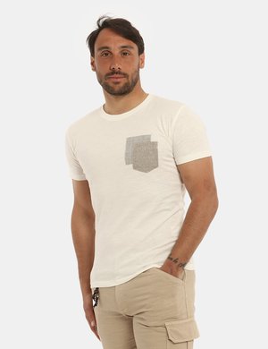 Yes Zee uomo outlet - T-shirt Yes Zee bianca