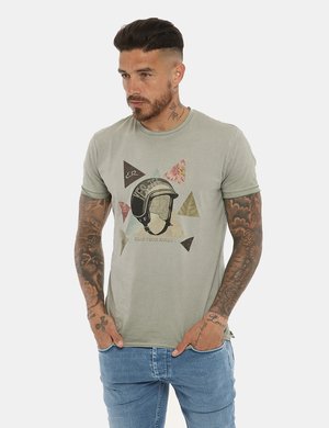 Yes Zee uomo outlet - T-shirt Yes Zee verde