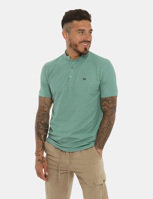 Yes Zee uomo outlet - T-shirt Yes Zee verde marino