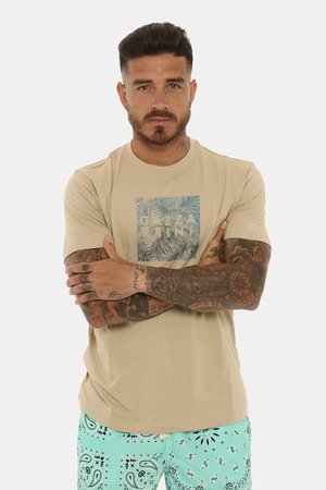 T-shirt uomo scontata - T-shirt Gazzarrini beige