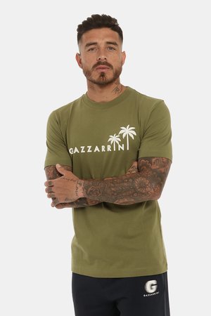 Abbigliamento uomo scontato - T-shirt Gazzarrini verde