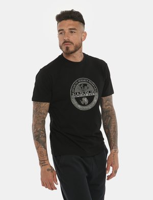Napapijri uomo outlet - T-shirt Napapijri nero