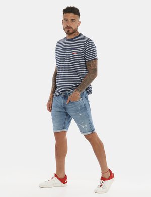 Abbigliamento uomo scontato - Bermuda Pepe Jeans denim