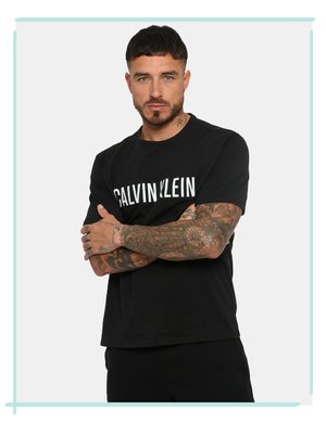 T-shirt uomo scontata - T-shirt Calvin Klein Nero