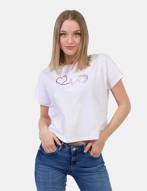 T-shirt da donna scontata - T-shirt Blauer Bianco